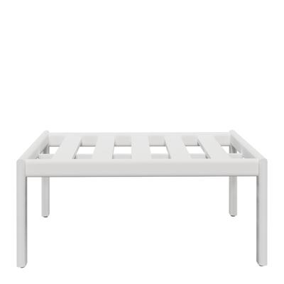 Ethnicraft Hocker 'Jack' Aluminium, kleur Wit