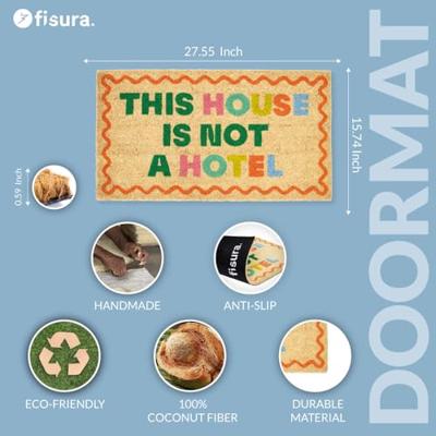 This House is Not a Hotel deurmat This House is Not a Hotel deurmat