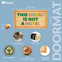 This House is Not a Hotel deurmat - thumbnail