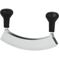 Metaltex Hakmes met Dubbele Messen RVS/Zwart - thumbnail