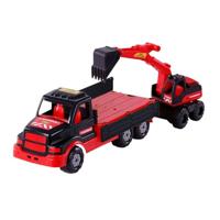 Cavallino mammoet torpedo vrachtwagen met graafmachine, 44,5cm - thumbnail