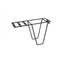 Steco Bagagedragerverlenger tas-mee staal zwart - thumbnail