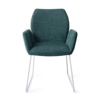 Jesper Home Misaki eetkamerstoel Merry Mermaid slide white - thumbnail