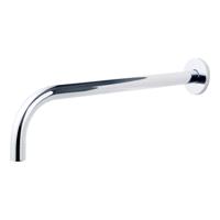 Wiesbaden Slim Line inbouw uitloop 30 cm messing chroom - thumbnail