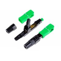 10 STKS FTTH SC APC single-mode fiber optic Quick connector (groen) - thumbnail