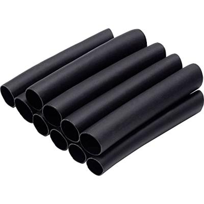 TRU COMPONENTS T1807CA006F Krimpkous met lijm Zwart 7.90 mm 2.60 mm Krimpverhouding:3:1 10 stuk(s)