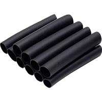 TRU COMPONENTS T1807CA006F Krimpkous met lijm Zwart 7.90 mm 2.60 mm Krimpverhouding:3:1 10 stuk(s) - thumbnail