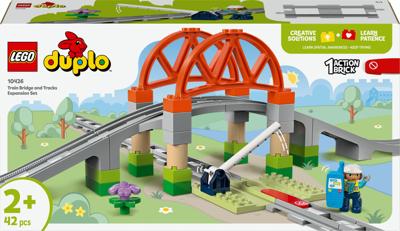 LEGO® DUPLO 10426 Treinbrug en rails uitbreidingsset LEGO® DUPLO 10426 Treinbrug en rails uitbreidingsset