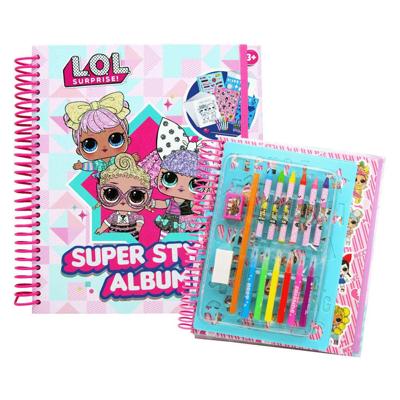 L.O.L. super style album kleurset