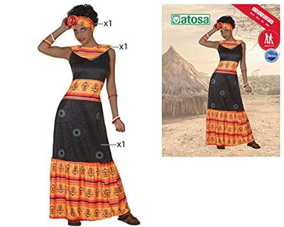 Kostuums voor Volwassenen (2 pcs) Afrikaanse Maat XS/S