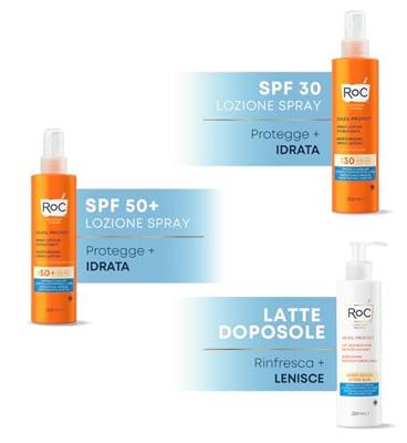 RoC Soleil-Protect Moisturising Spray Lotion SPF50+ 200ml RoC Soleil-Protect Moisturising Spray Lotion SPF50+ 200ml