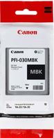 Originele inktcartridge Canon PFI-030 MBK Mat zwart - thumbnail