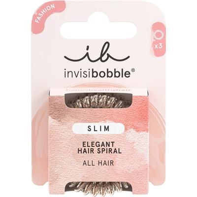 Invisibobble Slim Elegant Hair Spiral Bronze Me Pretty 3st Invisibobble Slim Elegant Hair Spiral Bronze Me Pretty 3st