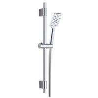 4bathroomz® Square douche Glijstangset rechthoekig - Chroom - thumbnail