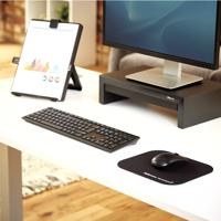 Fellowes Muismat Microban zwart - thumbnail