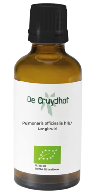 Cruydhof Pulmonaria off herb / longkruid tinctuur bio 50 Milliliter Cruydhof Pulmonaria off herb / longkruid tinctuur bio 50 Milliliter