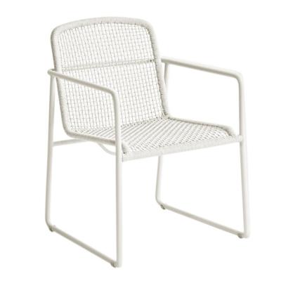 Borek | Tuinstoel Mira | Wit-Taupe