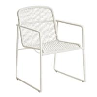 Borek | Tuinstoel Mira | Wit-Taupe - thumbnail