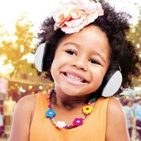 Alecto BV-71 Gehoorbescherming Kinderen Vanaf 18 maanden Universele pasvorm Wit - thumbnail