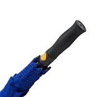Falcone golfparaplu windproof 130 cm polyester blauw - thumbnail