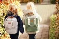 CHILDHOME Mini Club rugzak van canvas wit - thumbnail