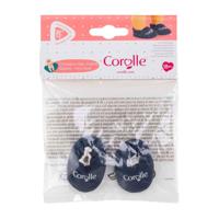 Corolle marineblauw slippers voor babypop 30cm - thumbnail