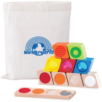 Wonderworld houten zintuigblokken