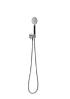 Hotbath Cobber M442 ronde handdouche met wandsteun en uitlaat en doucheslang 150cm messing geborsteld M442BB - thumbnail