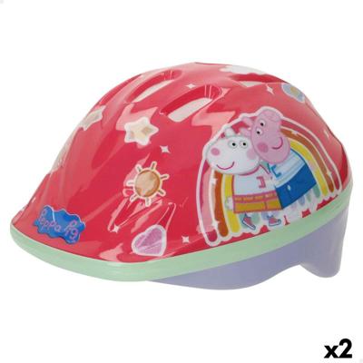 Kinder Fietshelm Peppa Pig Rood 48-52 cm Kinder Fietshelm Peppa Pig Rood 48-52 cm