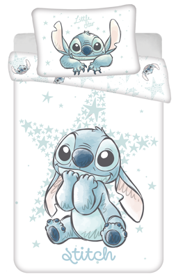 Lilo and Stitch Peuterdekbedovertrek White Star - 100 x 135 cm - Katoen Lilo and Stitch Peuterdekbedovertrek White Star - 100 x 135 cm - Katoen