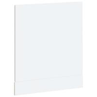 Vaatwaspaneel Porto 60x1,5x67 cm bewerkt hout hoogglans wit - thumbnail