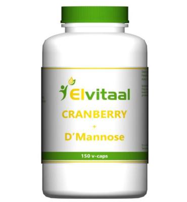 Elvitum Cranberry & D-Mannose 150 Vegetarische capsules