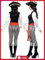 Piraten Dames kostuum Moroni - thumbnail