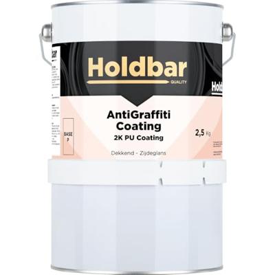 Holdbar Anti Graffiti Coating Lichtblauw (RAL 5012) 2,5 Kg