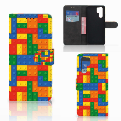 Huawei P30 Pro Telefoon Hoesje Blokken Huawei P30 Pro Telefoon Hoesje Blokken