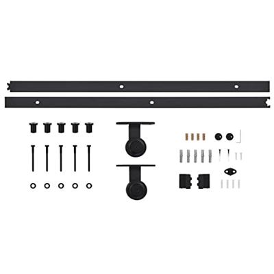 Schuifdeur met beslag 95x210 cm massief grenenhout