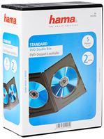 Hama DVD Dubbel Box Zwart 5Pak - thumbnail
