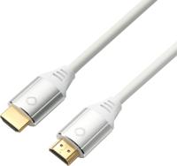 Oehlbach D1C92495 HDMI-kabel HDMI Aansluitkabel HDMI-A-stekker, HDMI-A-stekker 3.00 m Zwart 8K UHD, Vergulde steekcontacten - thumbnail