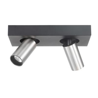 Highlight SpotEliano 2-lichts zwart met nikkel mat - S7481.30