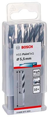 Bosch Accessories 2608577223 2608577223 Metaal-spiraalboor 5.5 mm 10 stuk(s) Bosch Accessories 2608577223 2608577223 Metaal-spiraalboor 5.5 mm 10 stuk(s)