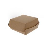 Hamburgerbak Extra Groot FSC Kraft (50 stuks) - thumbnail