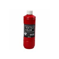 Creativ Company Textielverf - rood, 500ml - thumbnail