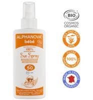 Alphanova Sun Sun bio baby sunscreen milk SPF50+ 125 Gram - thumbnail