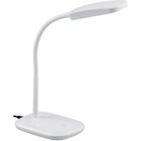 Trion Bolina LED Bureaulamp 3W - Dimbaar - Warm Wit 3000K - Glans Wit - thumbnail