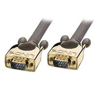 LINDY 37821 Gold VGA-kabel M/M 3 m - thumbnail