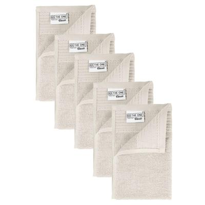 The One Gastendoek 500 gram 30x50 cm Ivory (5 stuks) The One Gastendoek 500 gram 30x50 cm Ivory (5 stuks)