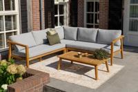 Lucca Corner Set Teak Fsc 100% tuinmeubel Exotan - Exotan - thumbnail