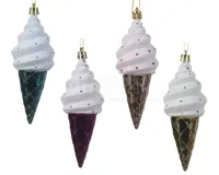 Kerstornament Softijsje Assorti 1st - thumbnail