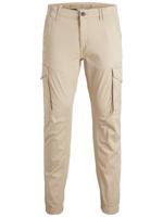 JACK & JONES JUNIOR slim fit broek JJIPAUL beige - thumbnail