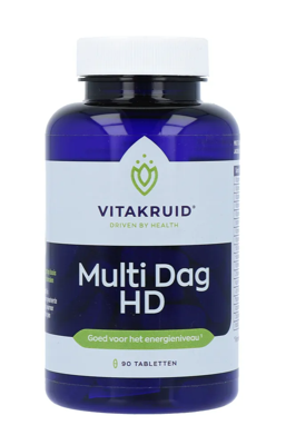 Vitakruid Multi Dag HD 100% Vegan 90 Tabletten
